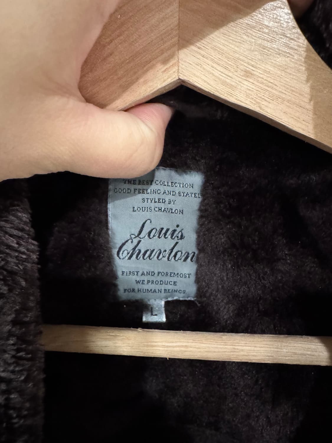 루이 샤브론 버클 스웨이드 무스탕  상품이미지4