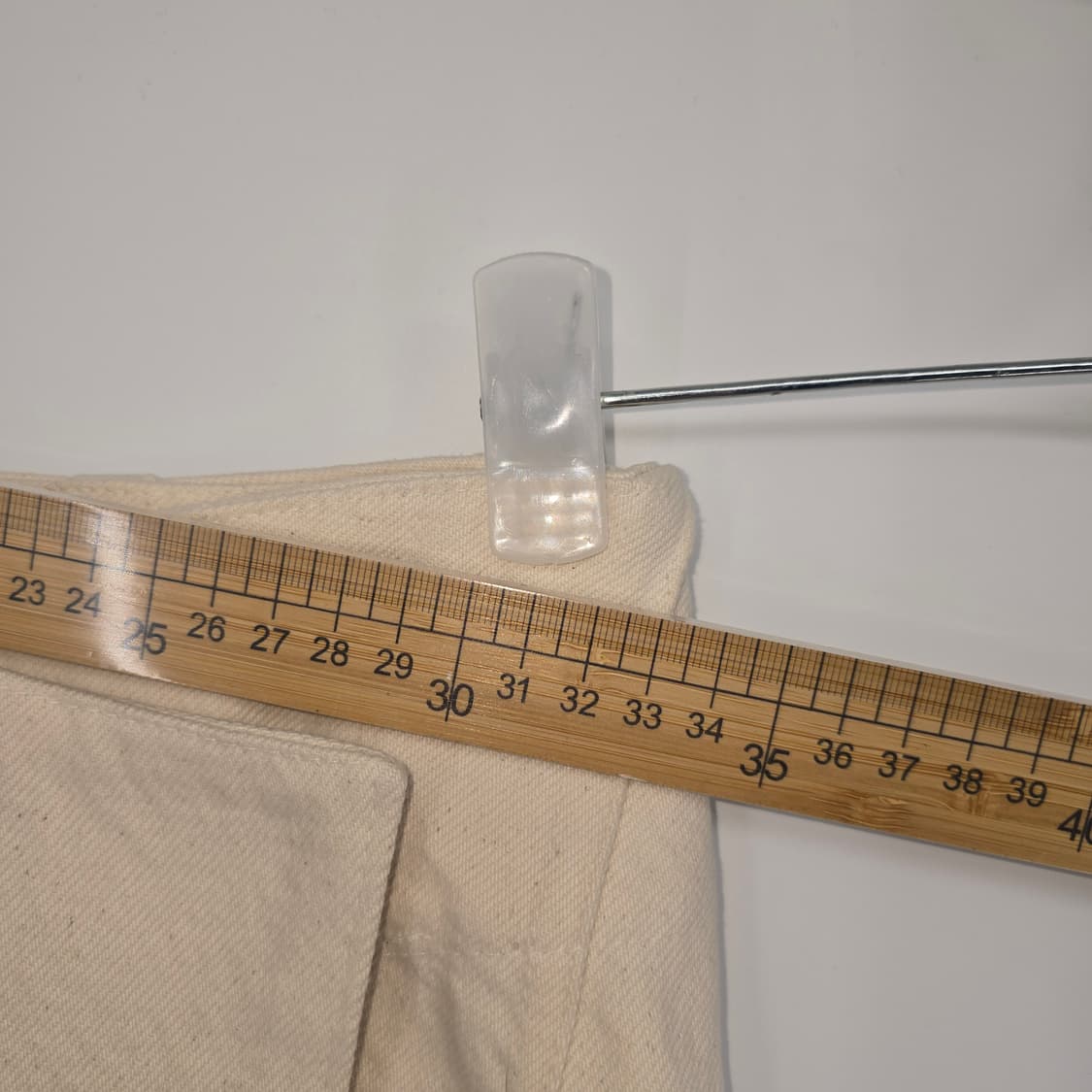 DIVE 베이지 랩 스커트 미디 청스커트 S 상품이미지4