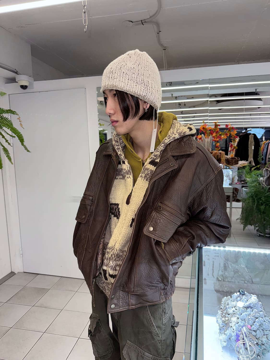 real leather jumper 상품이미지2