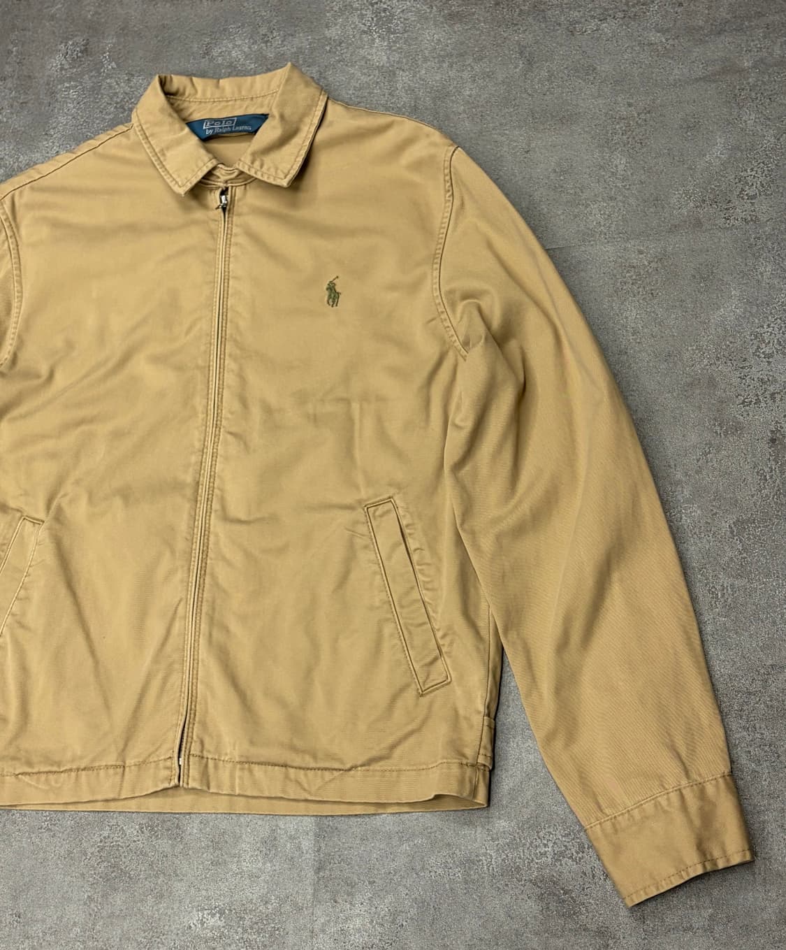 폴로 랄프로렌 면 스윙탑 자켓 베이지 상품이미지4