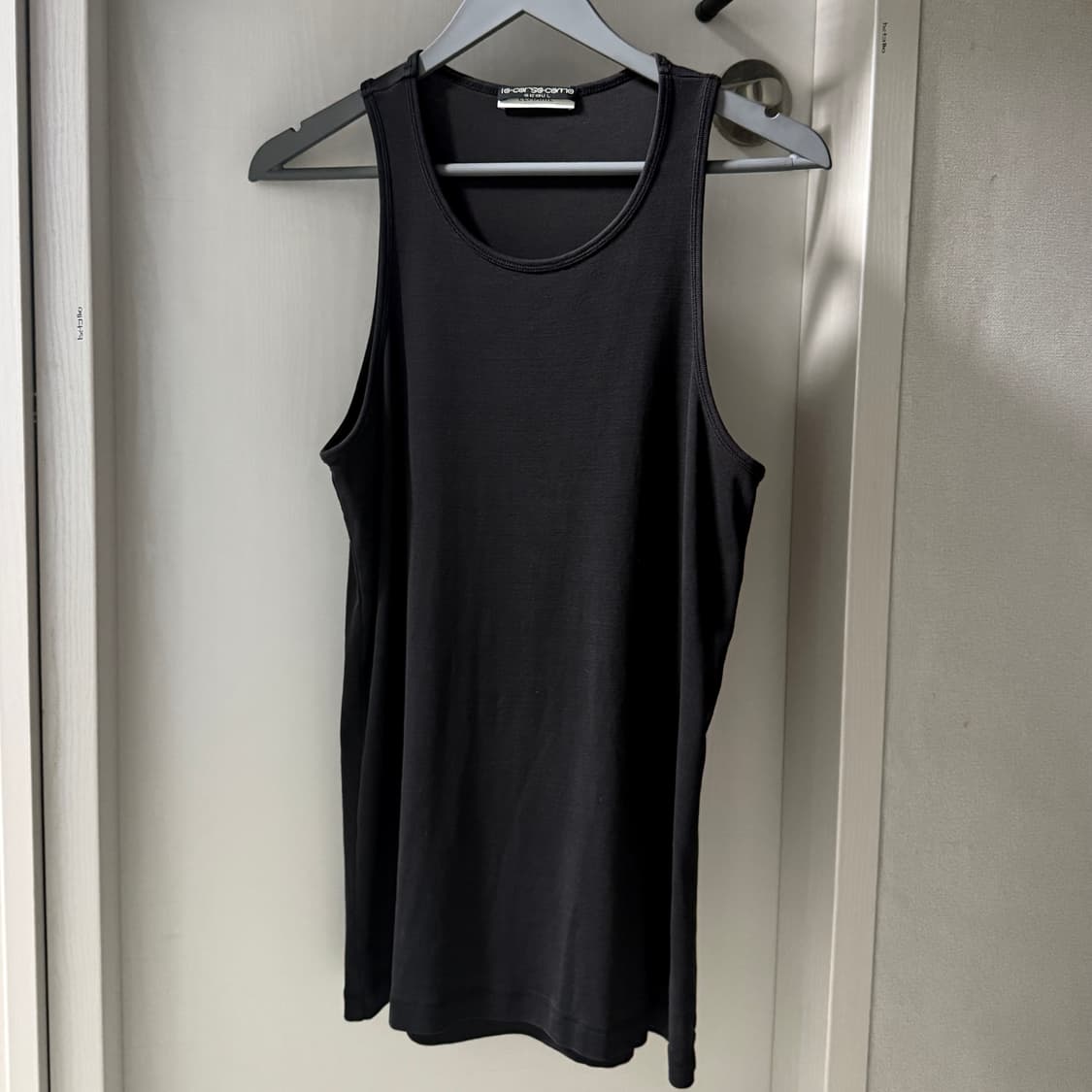 르메르 25SS 리브드 저지 탱크 탑 스퀴드 잉크 M 상품이미지4