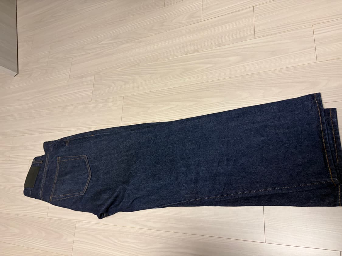 비슬로우 와이드 셀비지 데님 32사이즈 상품이미지3