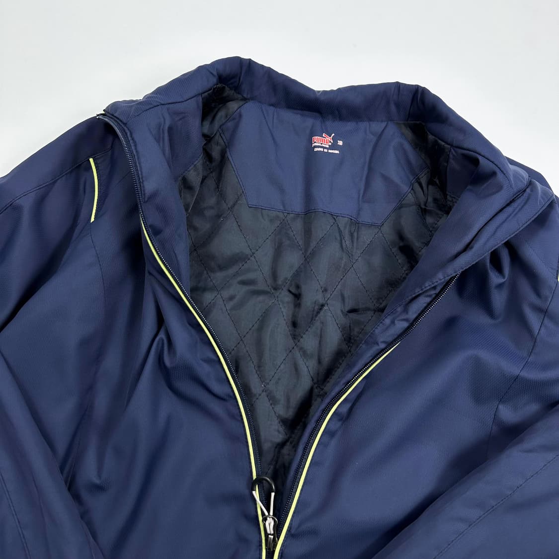 푸마 시그니처 로고 네이비 바람막이 자켓 (XS 여성추천) 상품이미지5