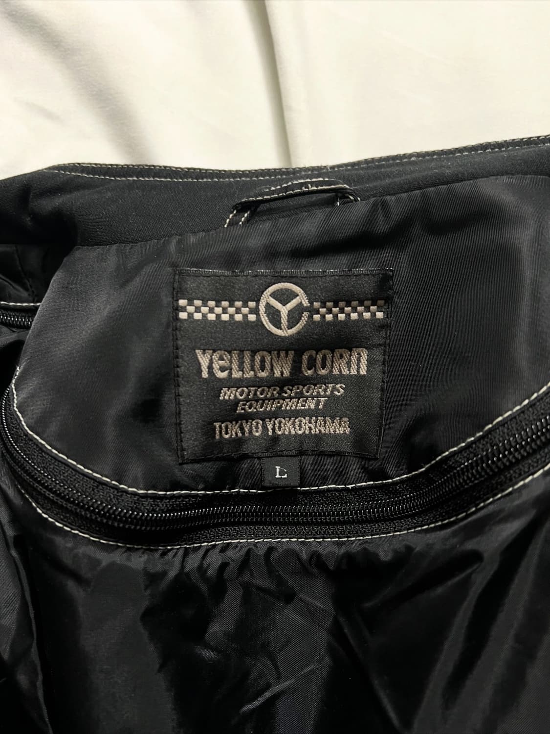 옐로우콘 블랙 메쉬 라이더 자켓 상품이미지5