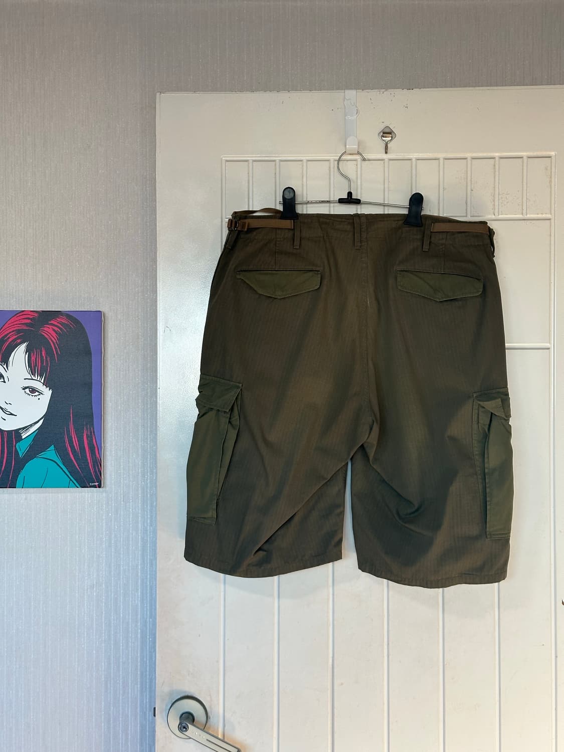 나나미카 카고 쇼츠 OLIVE (36)  상품이미지3