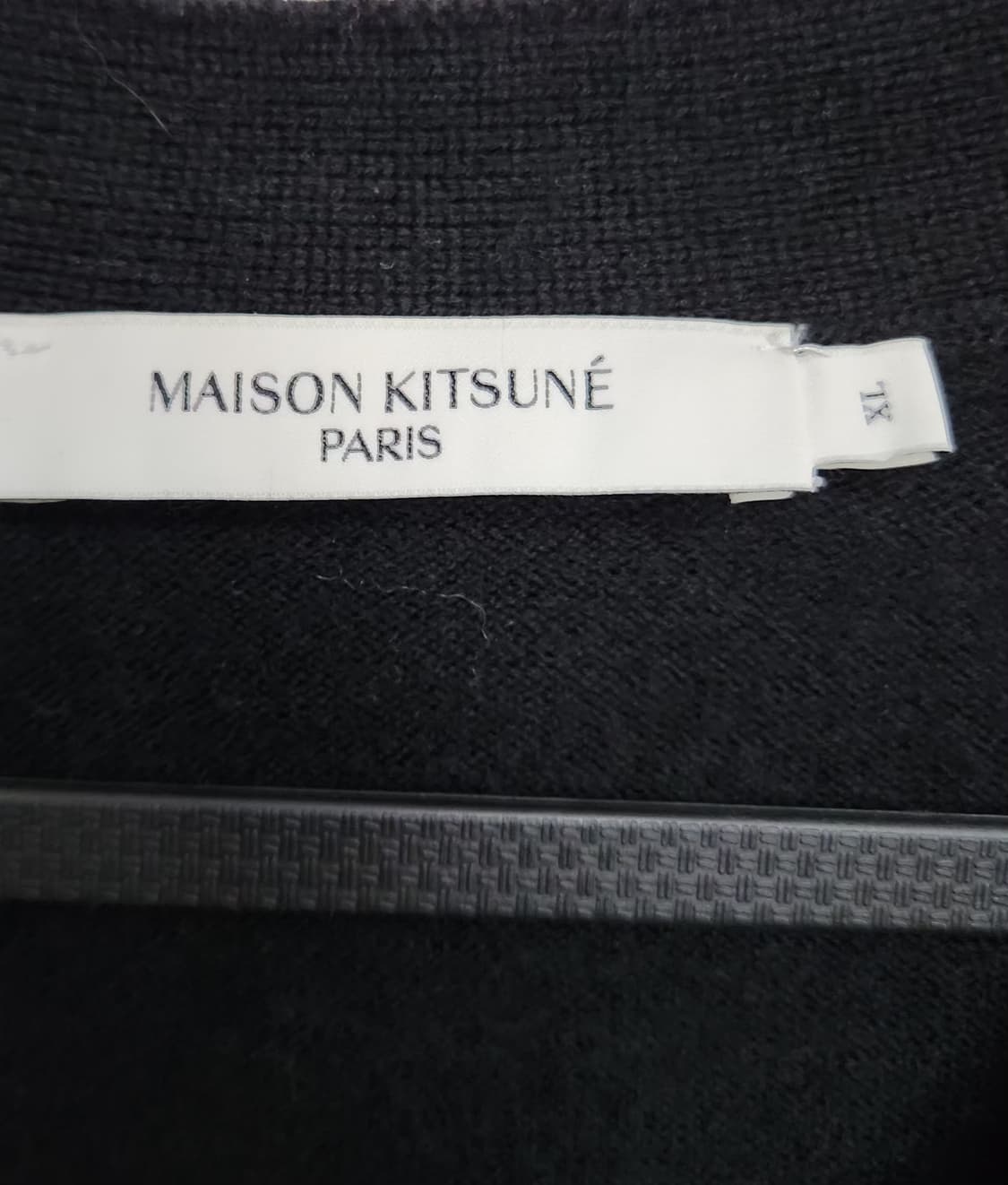 메종키츠네 105 니트가디건 브이넥가디건 상품이미지3