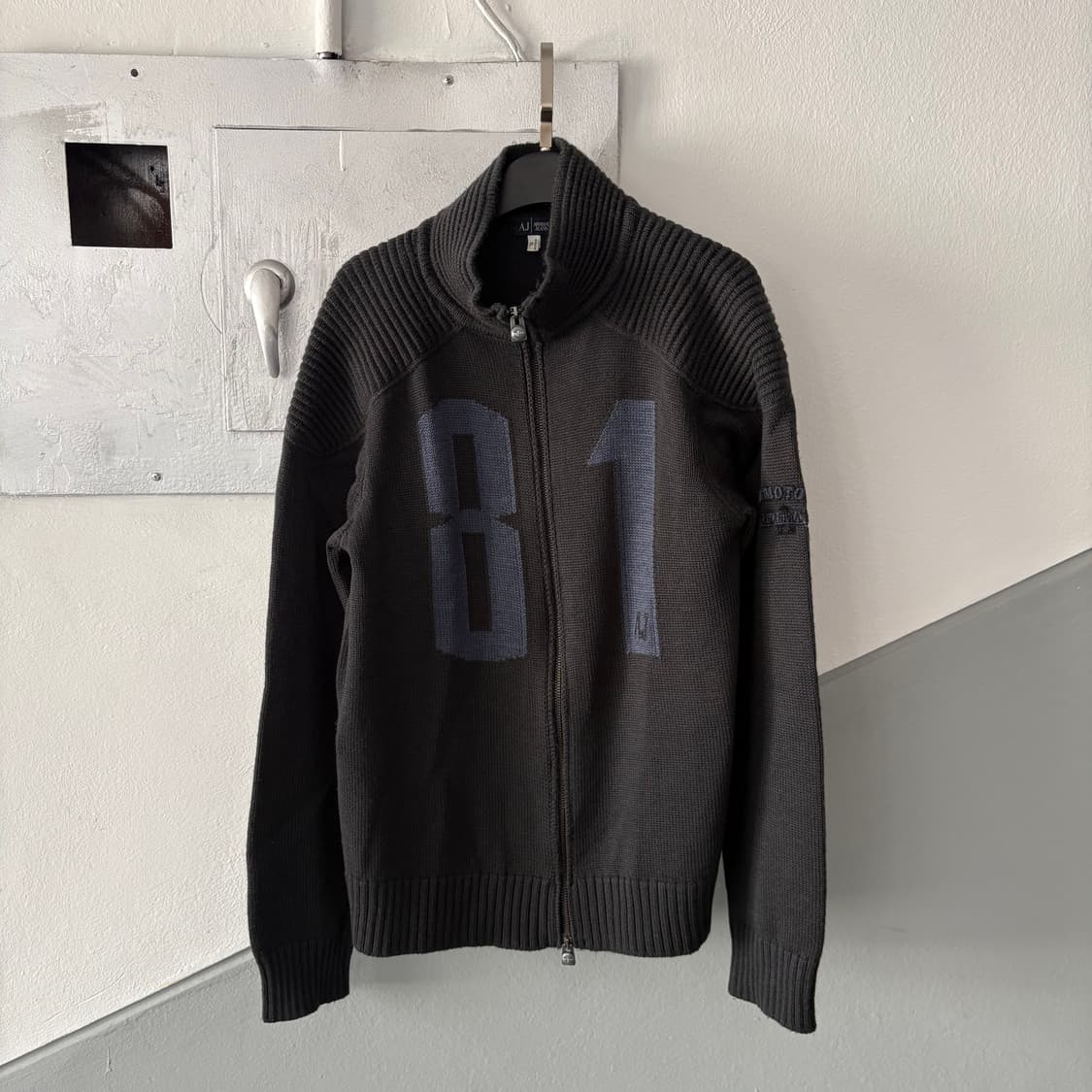 알마니 진스 81 모터사이클 집업 상품이미지4