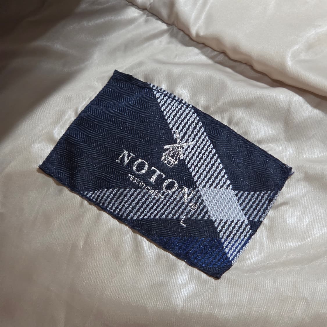 NOTON 퍼플 패딩 베스트 상품이미지8