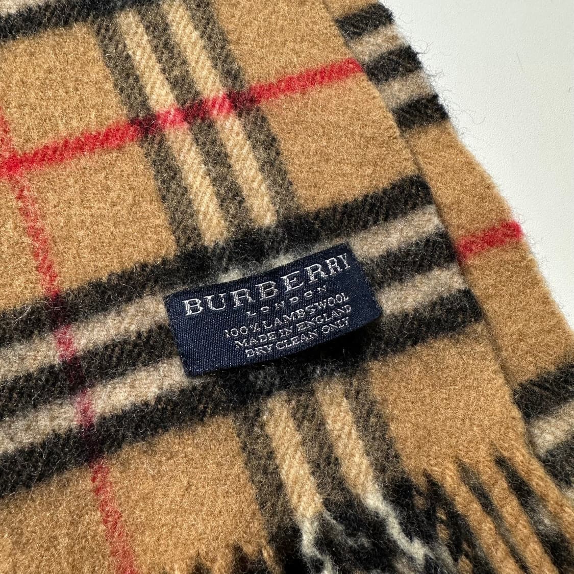 버버리 램스울 노바체크 머플러 목도리 상품이미지3