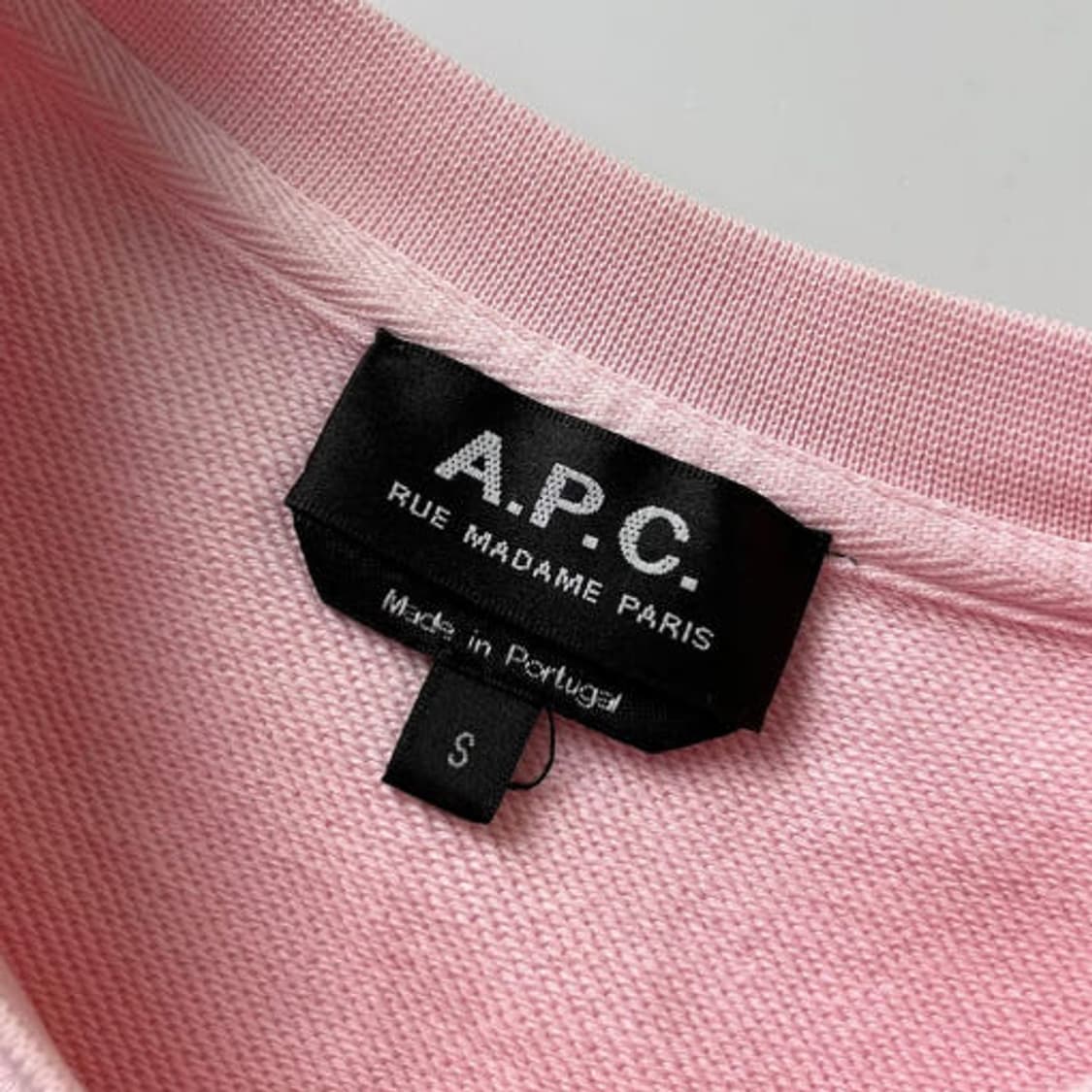 에페쎄 APC 21ss 핑크 맨투맨 PR1654 상품이미지6