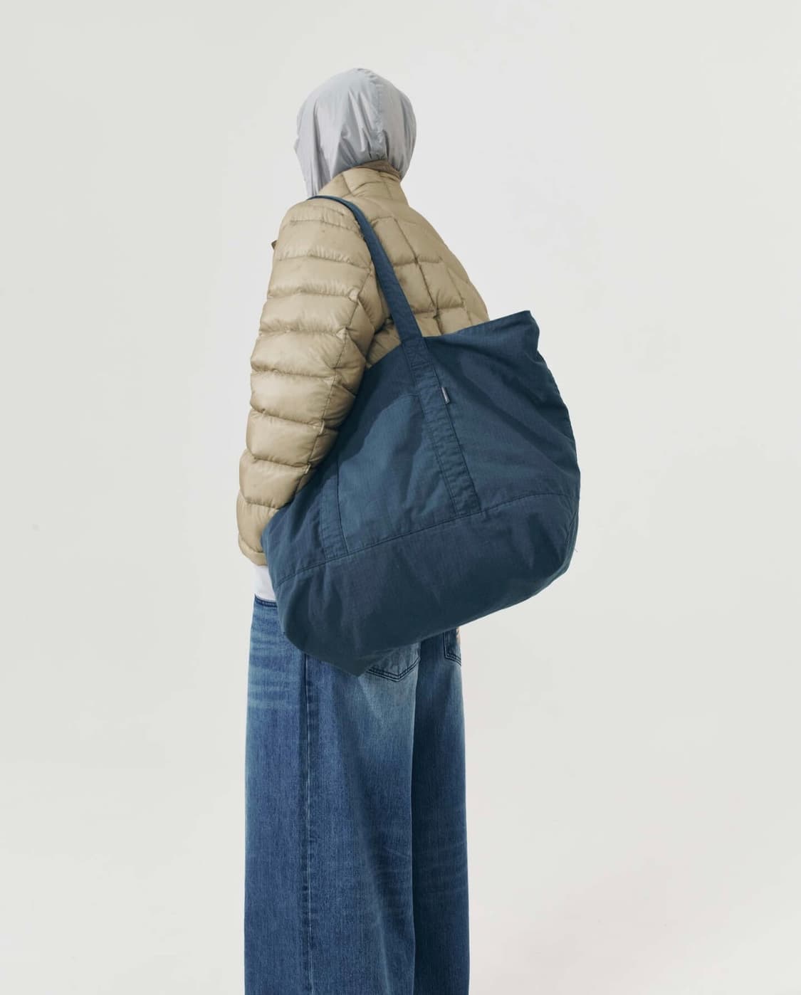 999휴머니티 Av Big Tote Bag - Navy 상품이미지2