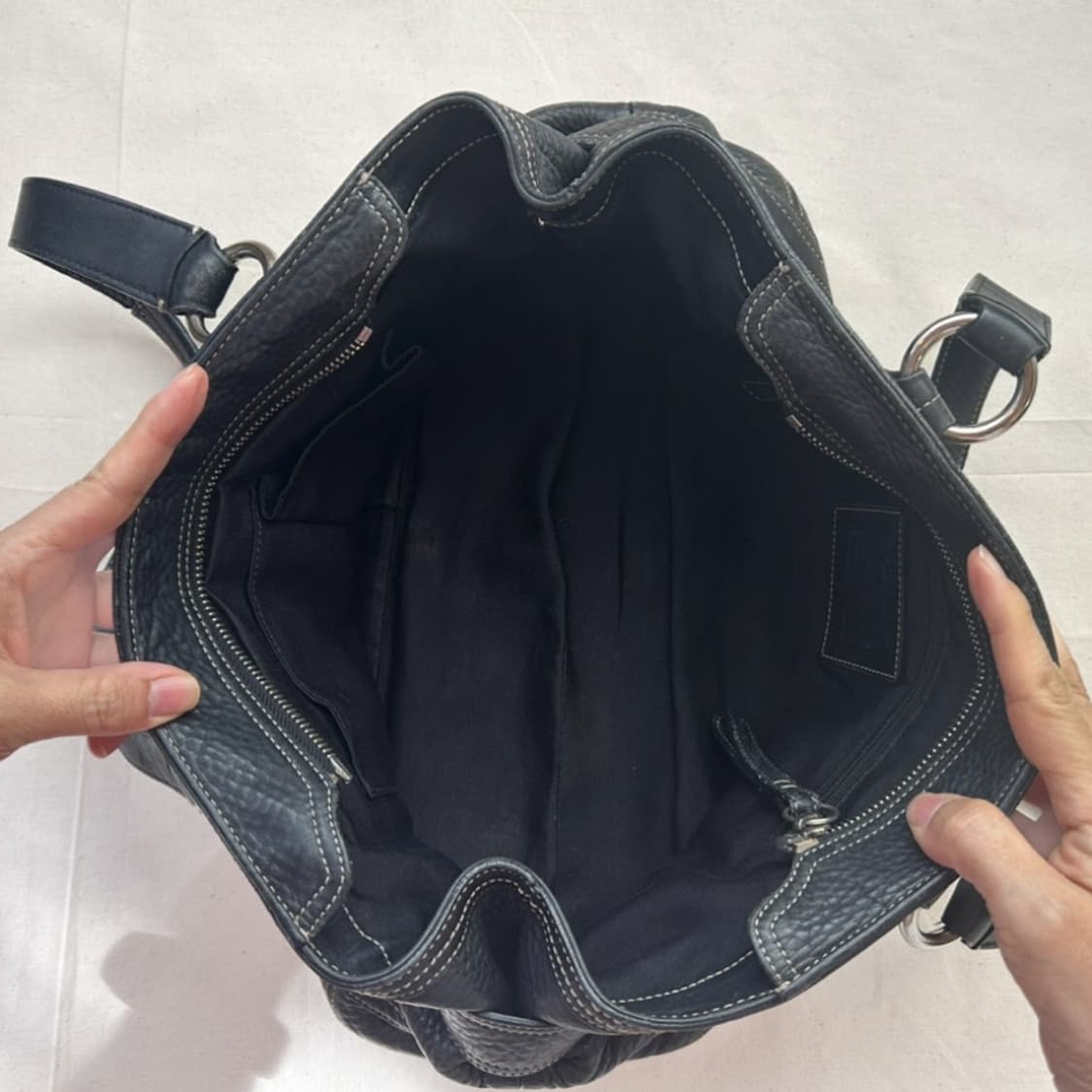 코치 가죽 숄더백 상품이미지6