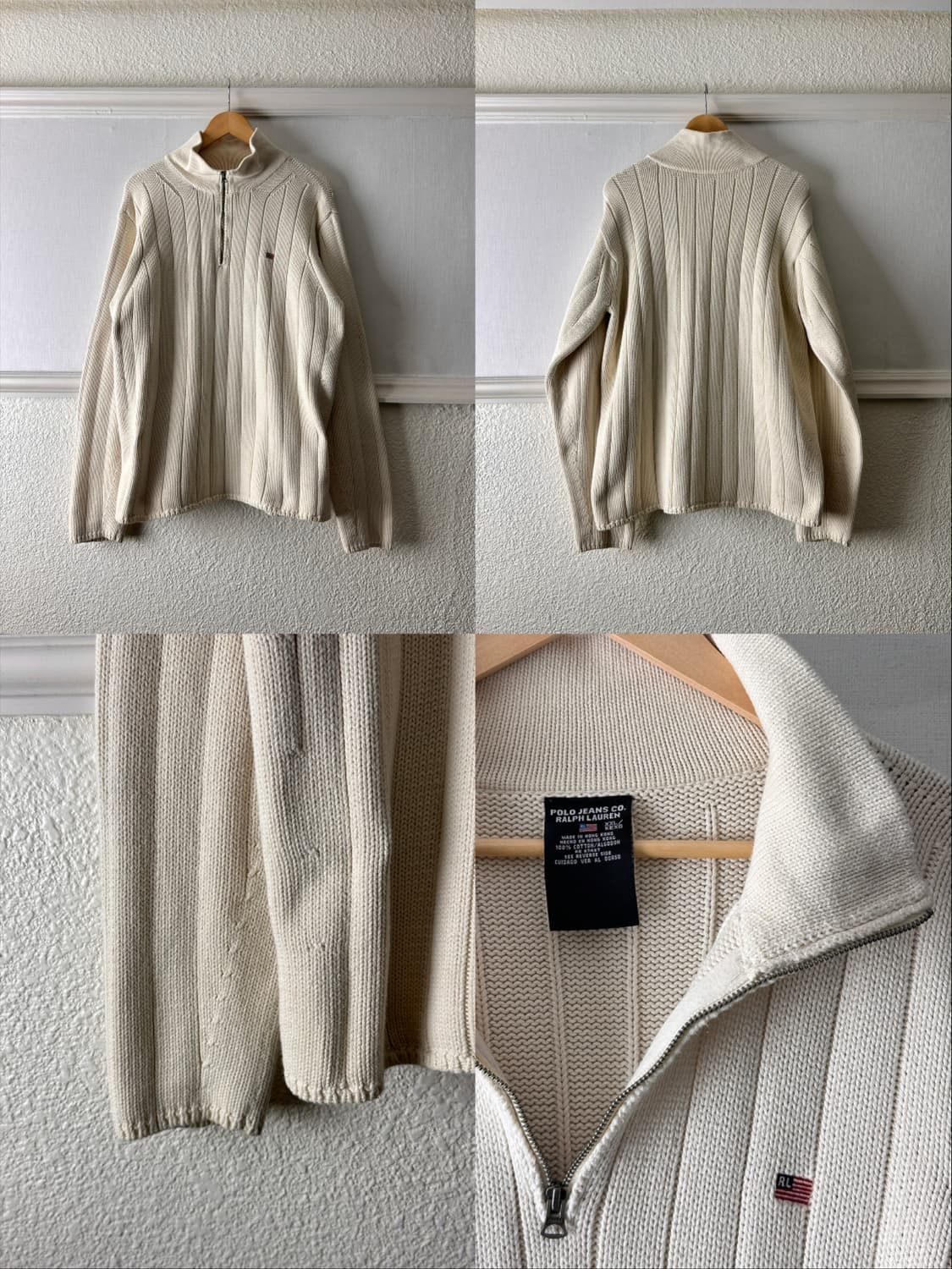 Polo Jeans Ralph Lauren 대디스올드 하프 스웨터 상품이미지9