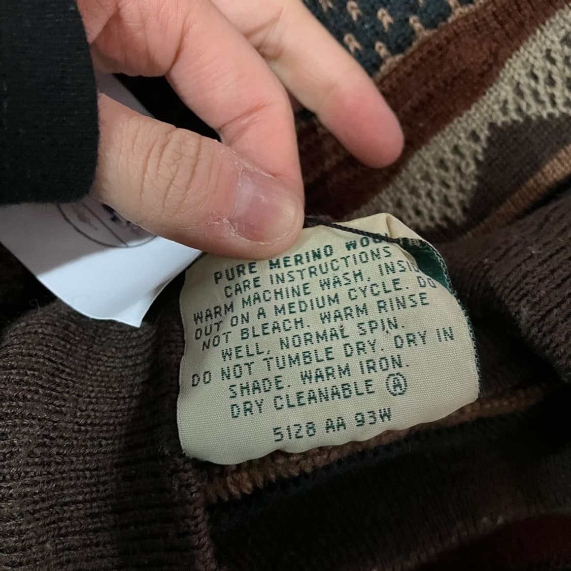 빈티지 케이블 니트 상품이미지6