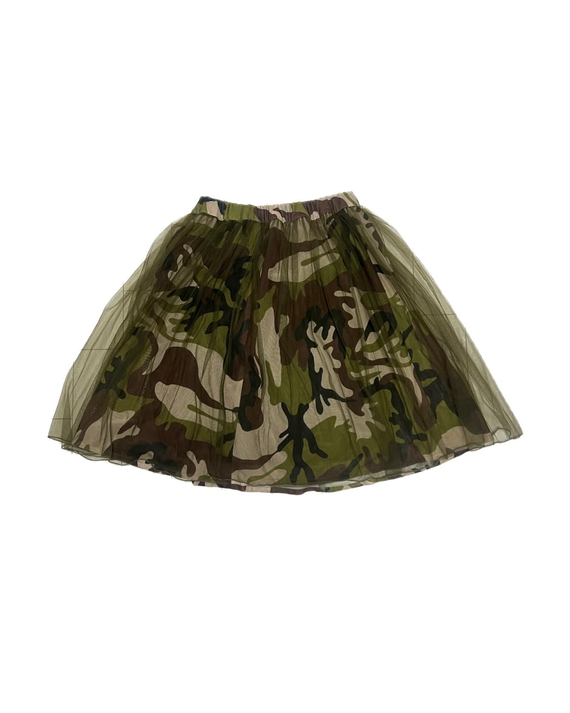 military mesh prill skirt 상품이미지1