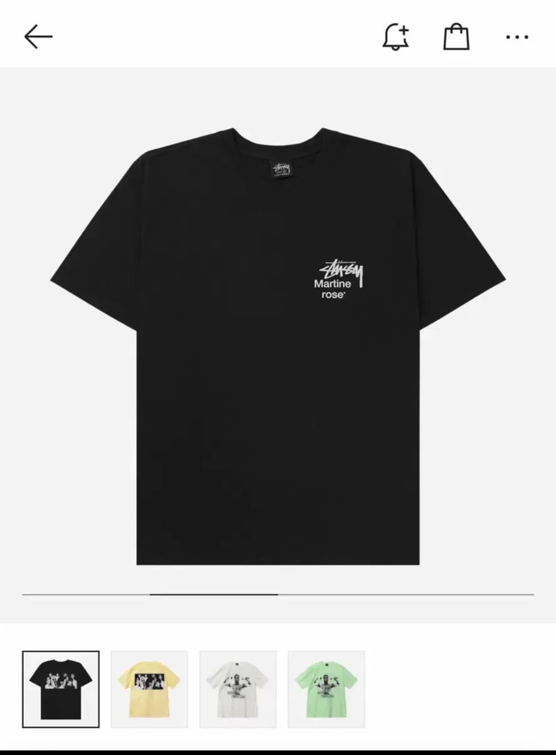 스투시 마틴로즈 반팔 상품이미지1