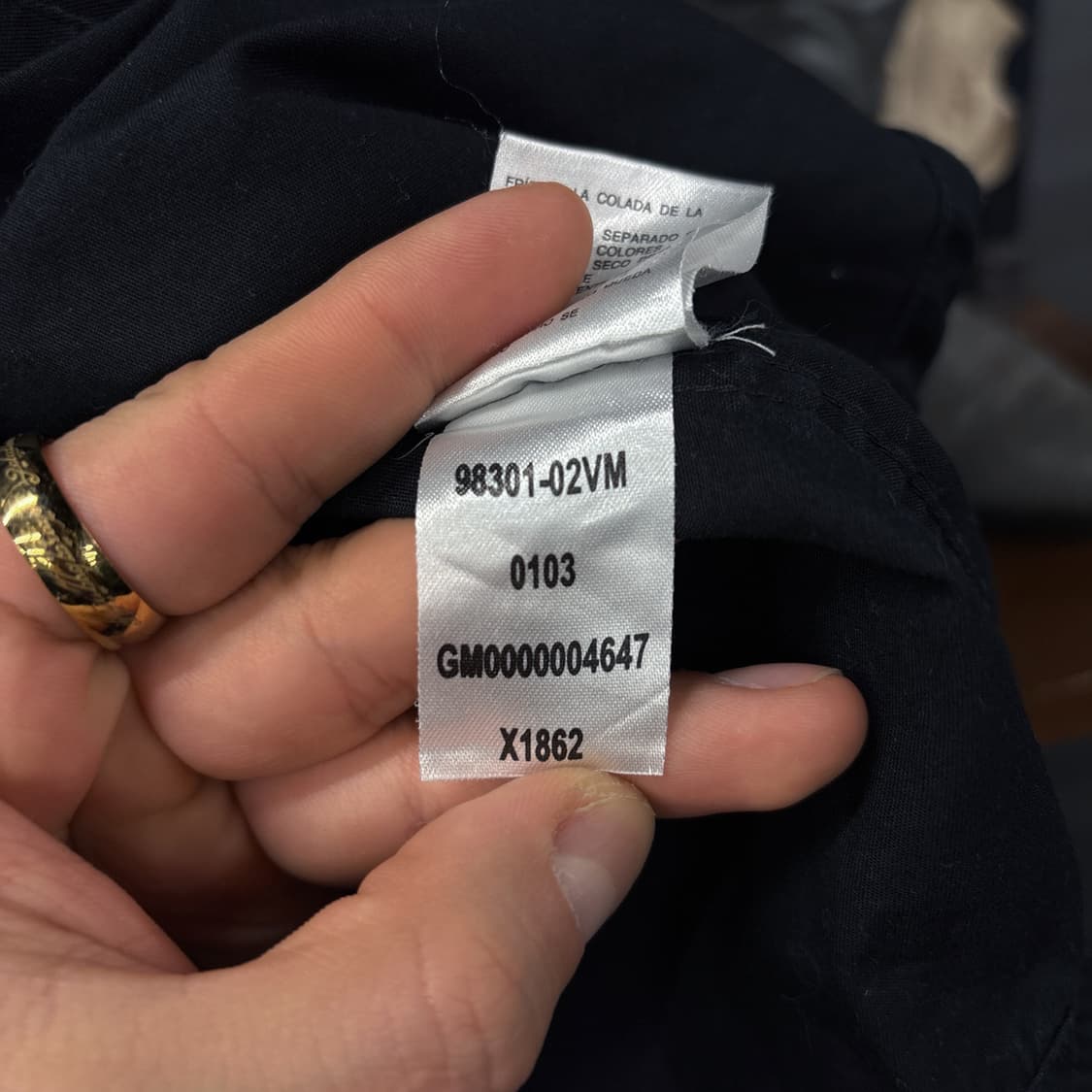 00s 할리데이비슨 Buell 뷰엘 리얼워크 코튼 메카닉 셔츠 N1189 상품이미지10