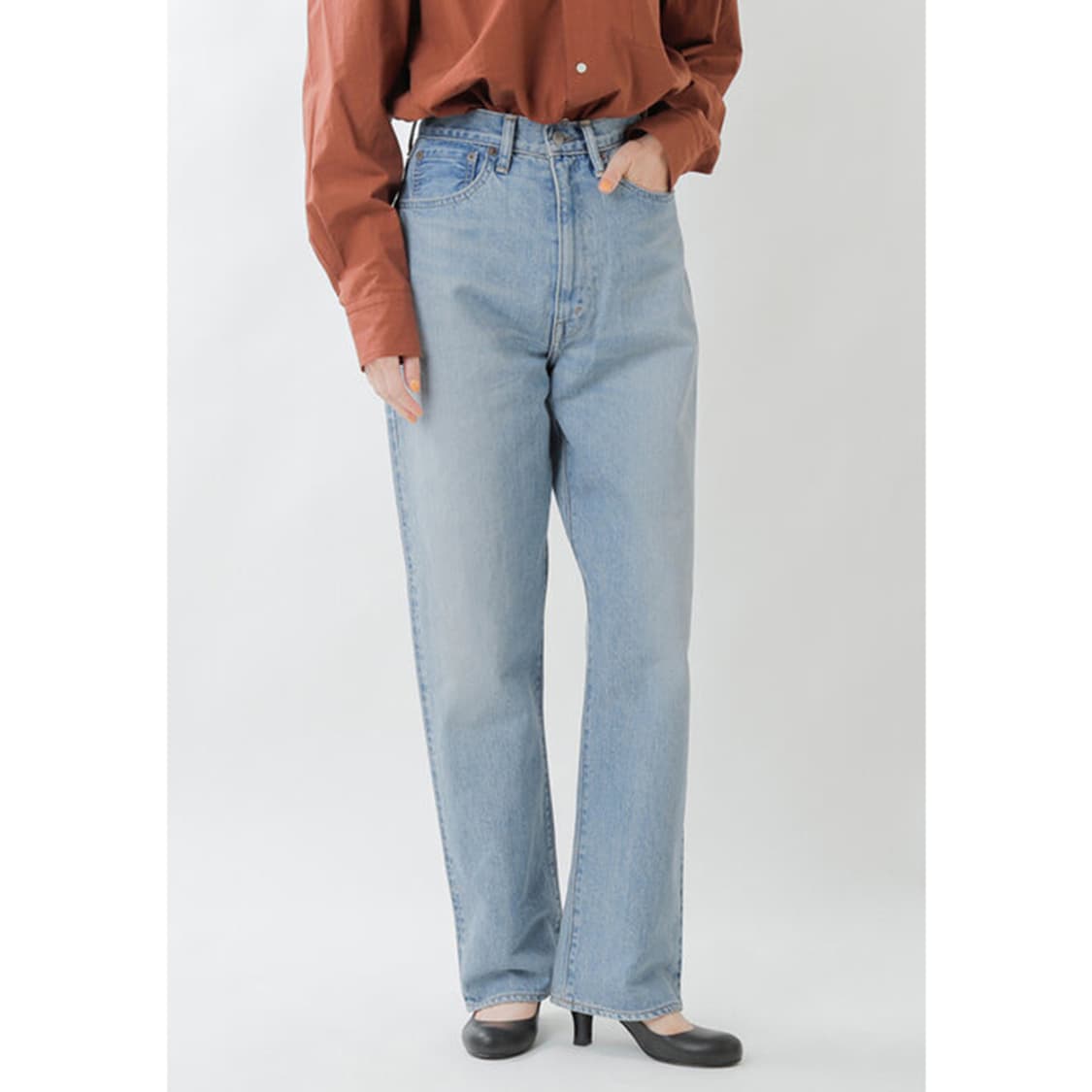 시오타 CIOTA Suvin Cotton High Waist Denim 상품이미지2