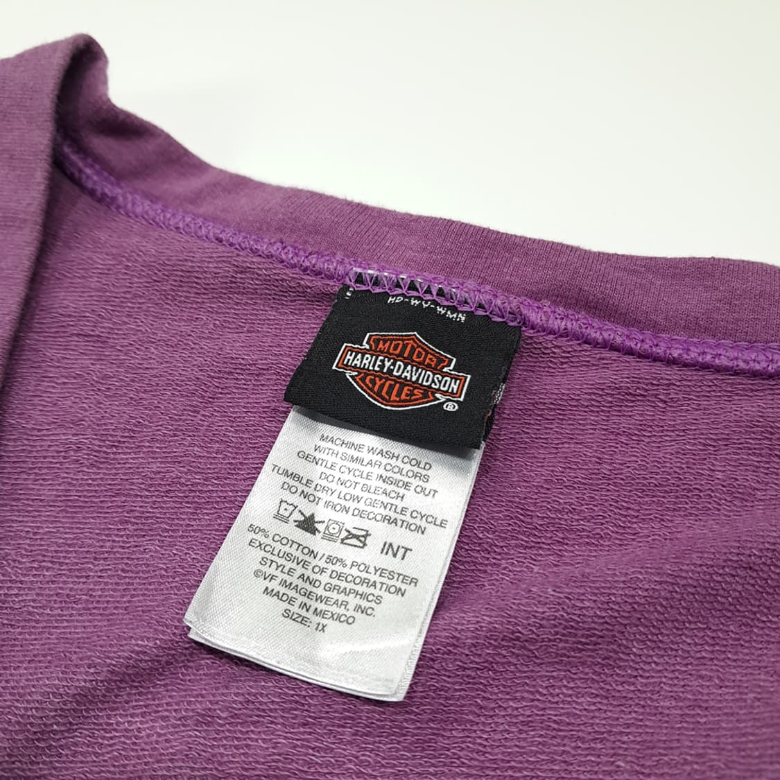 CL558 XL 할리데이비슨 2017 APOL'S 미네소타 퍼플 티셔츠 상품이미지3