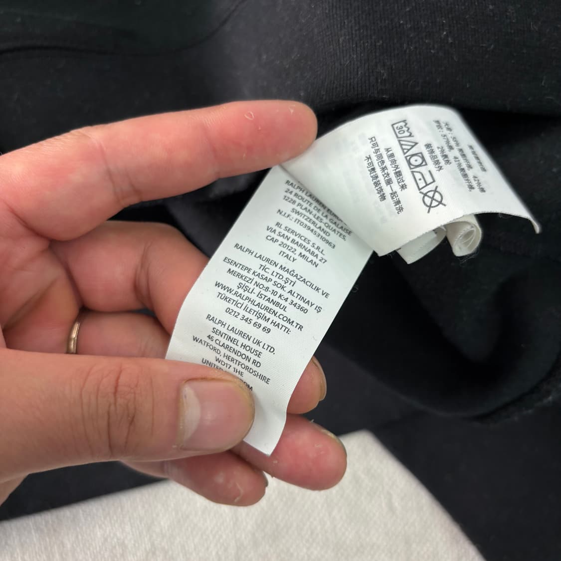 105 폴로랄프로렌 신형라벨 스몰포니 맨투맨 상품이미지6