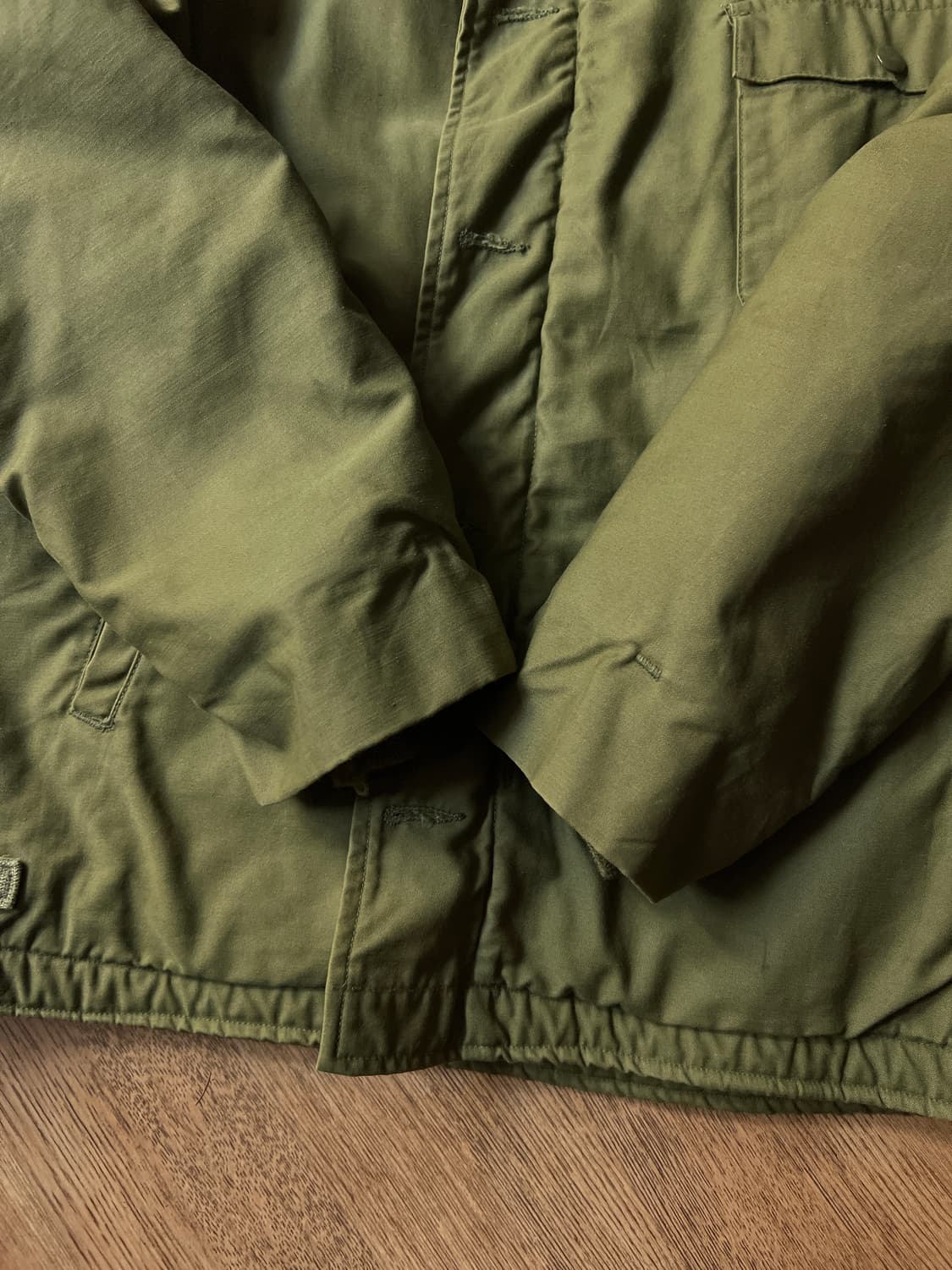 [L]80's 오리지널 U.S NAVY 미 해군 A-2 덱자켓 상품이미지5