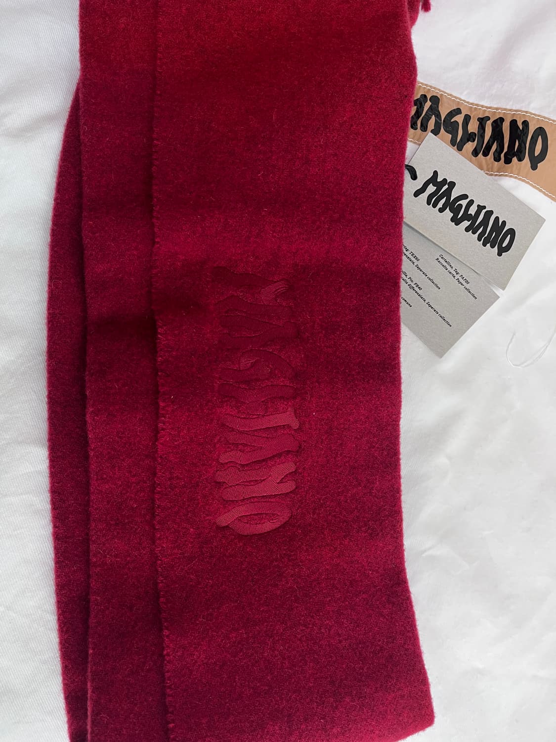 마리아노 스카프 레드 상품이미지2