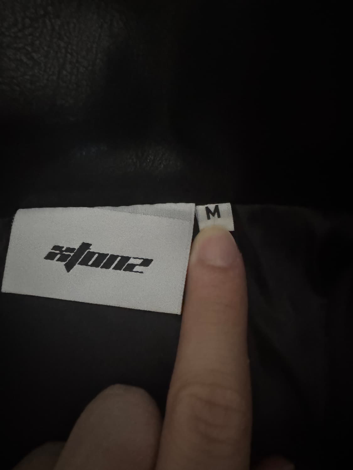 엑스톤즈 데님 레더 자켓 상품이미지5