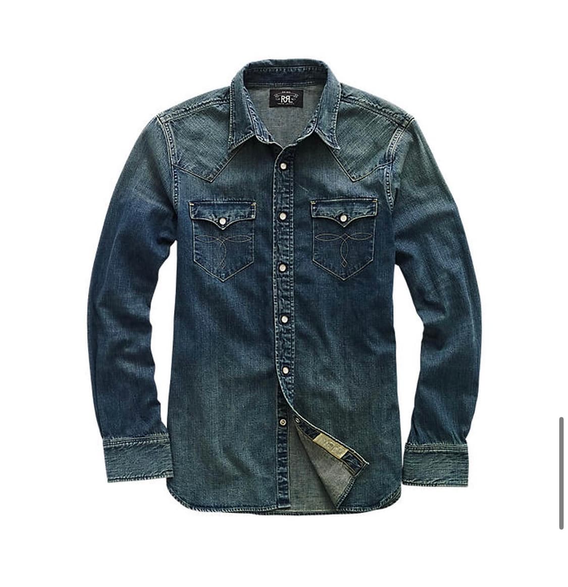 Rrl 웨스턴 슬림핏 셔츠 상품이미지1