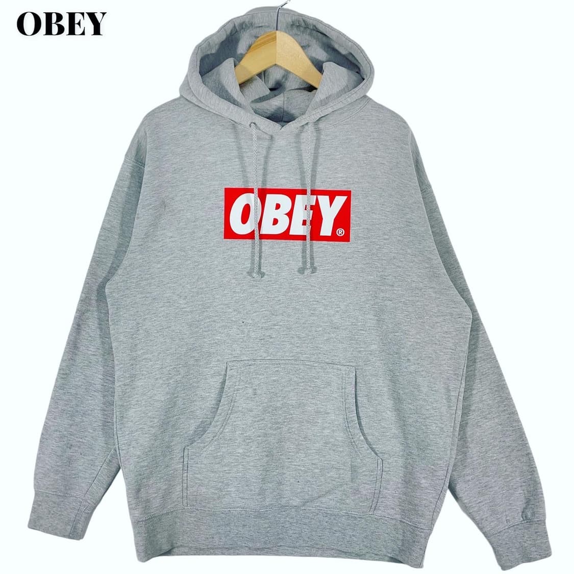 Obey box logo hoodie 상품이미지1
