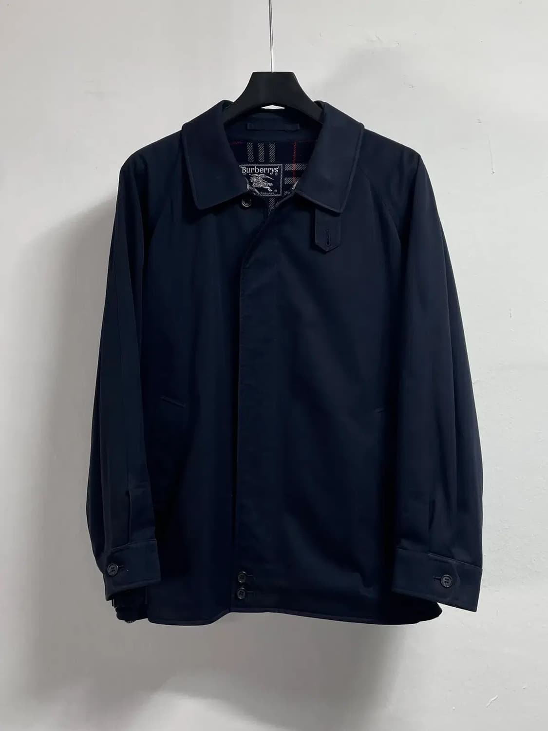 버버리 노바체크 스윙탑 블루종 자켓  상품이미지1
