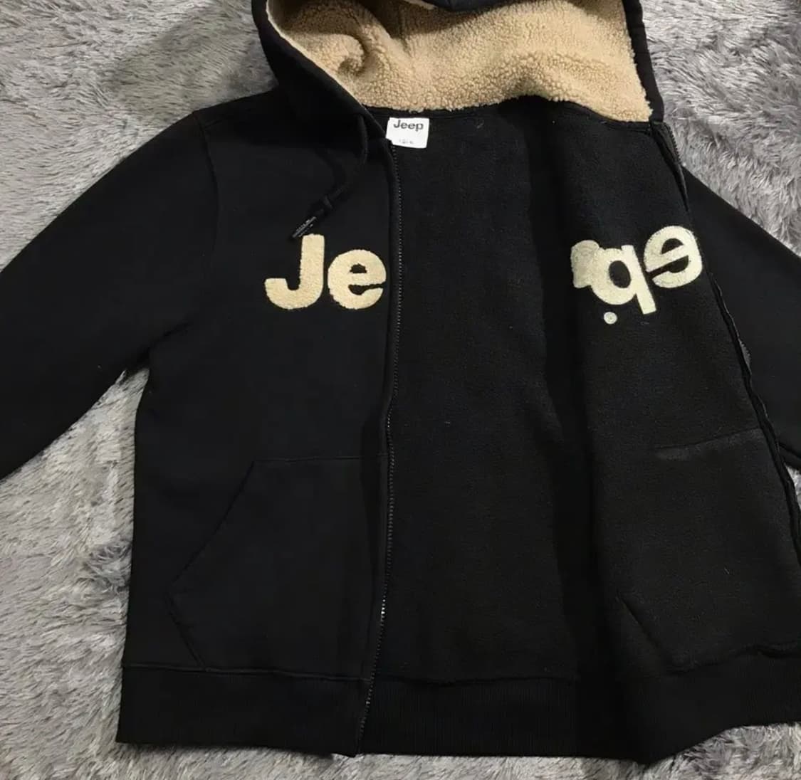 지프 양털 후드집업 상품이미지2