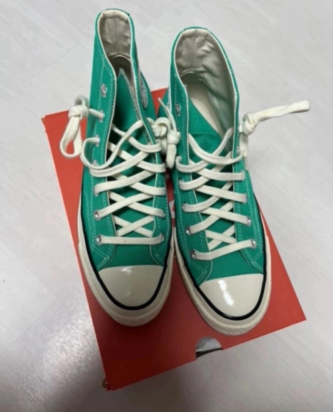 컨버스 척테일러 하이 코트그린 225 상품이미지1