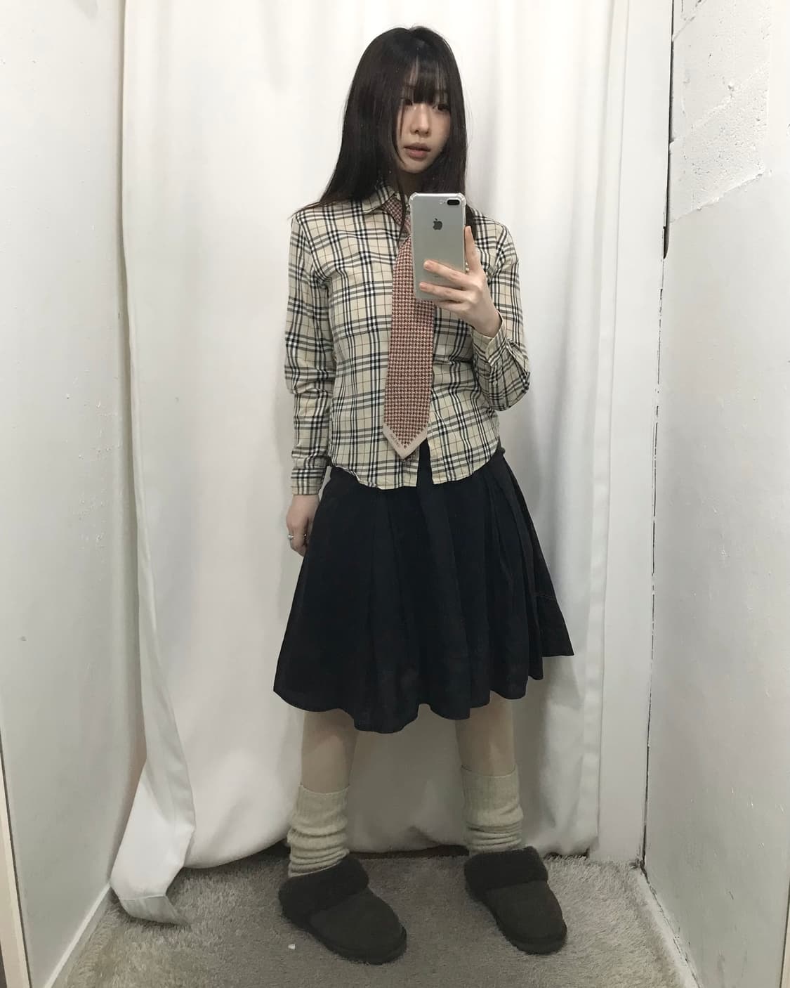 버버리 노바체크 여성 셔츠 상품이미지1