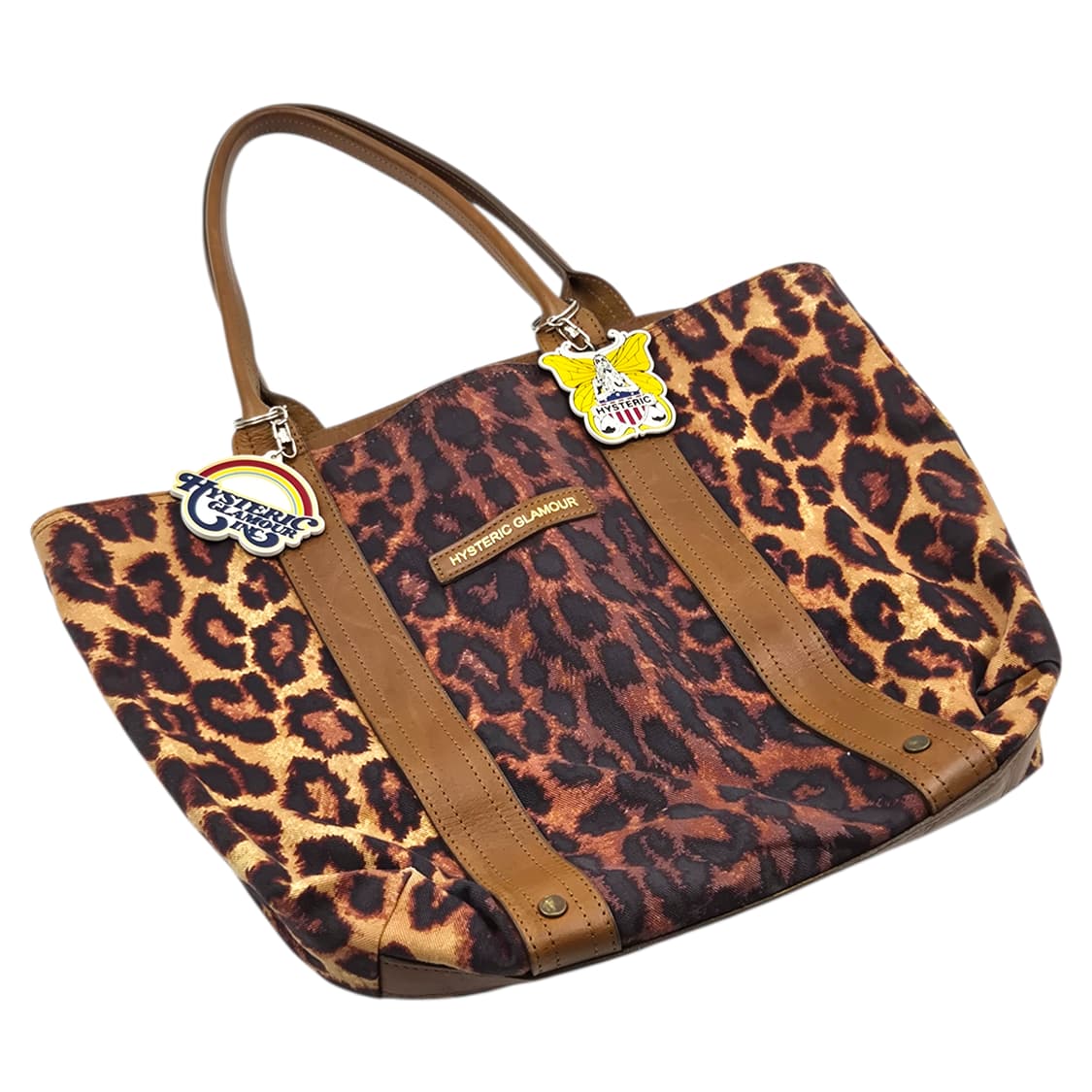 04s 히스테릭글래머 호피 레더 쇼퍼백+키링 세트 상품이미지2