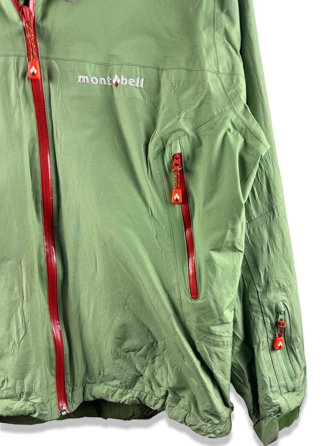 몽벨 그린 오렌지 스톰파카2458 상품이미지4