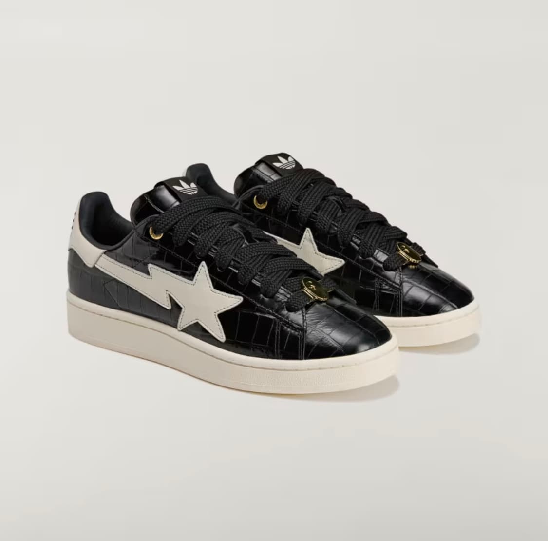 285 아디다스 X 베이프 BAPE 캠퍼스 00S 블랙 새상품 상품이미지1