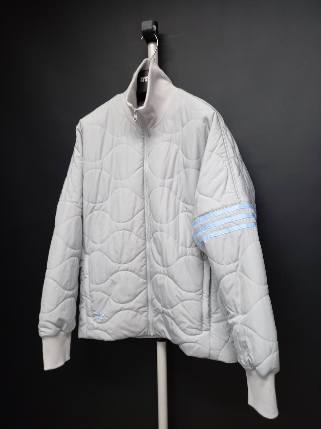 아디다스 남성 춘추동 퀄팅 루즈핏 점퍼 L XL 상품이미지3