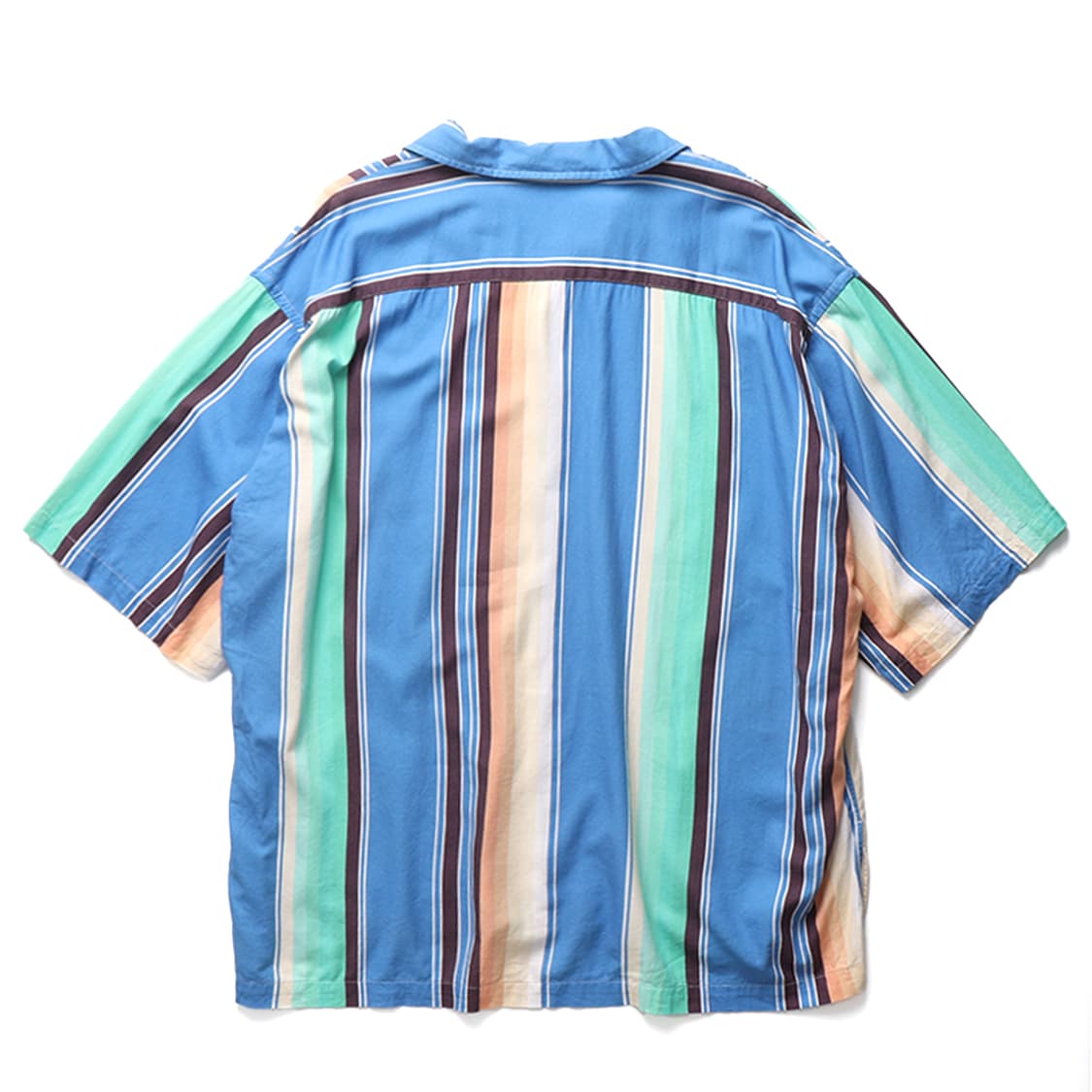 CITEN Ombre Stripe Open Collar Shirt 상품이미지6