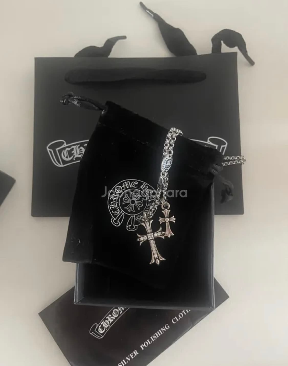 크롬하츠 십자가 목걸이 상품이미지1