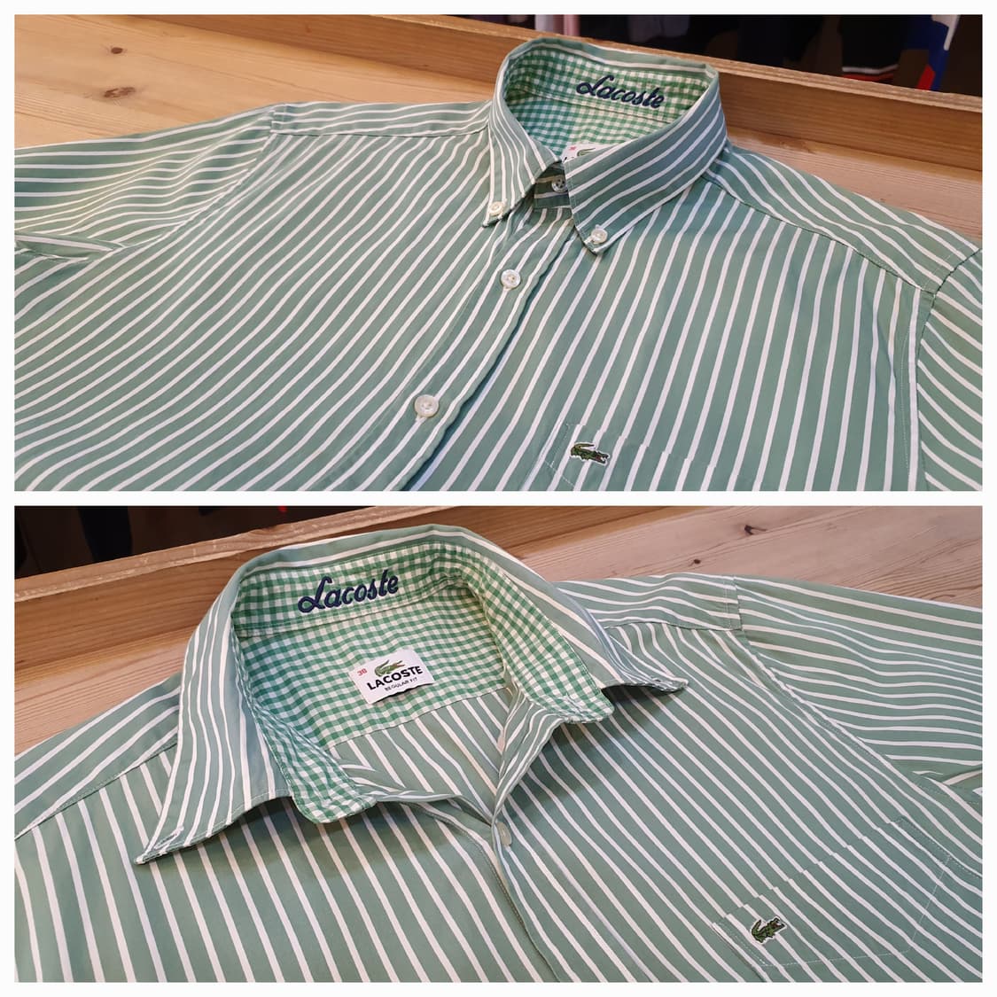 95.라코스테 스트라이프 셔츠  상품이미지3