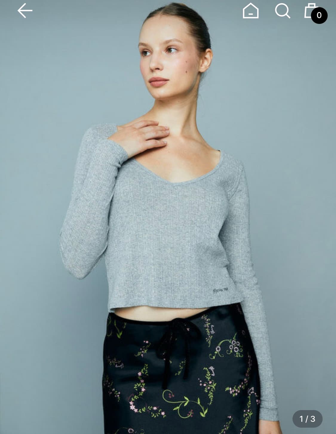 글로니 루비 슬리브 화이트 white 상품이미지2