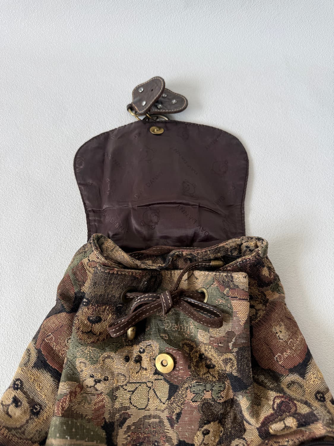 Pre owned 곰돌이 백팩 상품이미지8