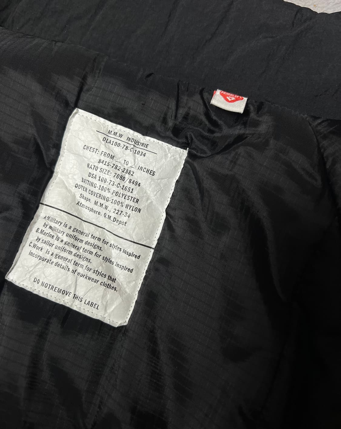 프릭스스토어 레벨7 프리마로프트 파카 상품이미지6