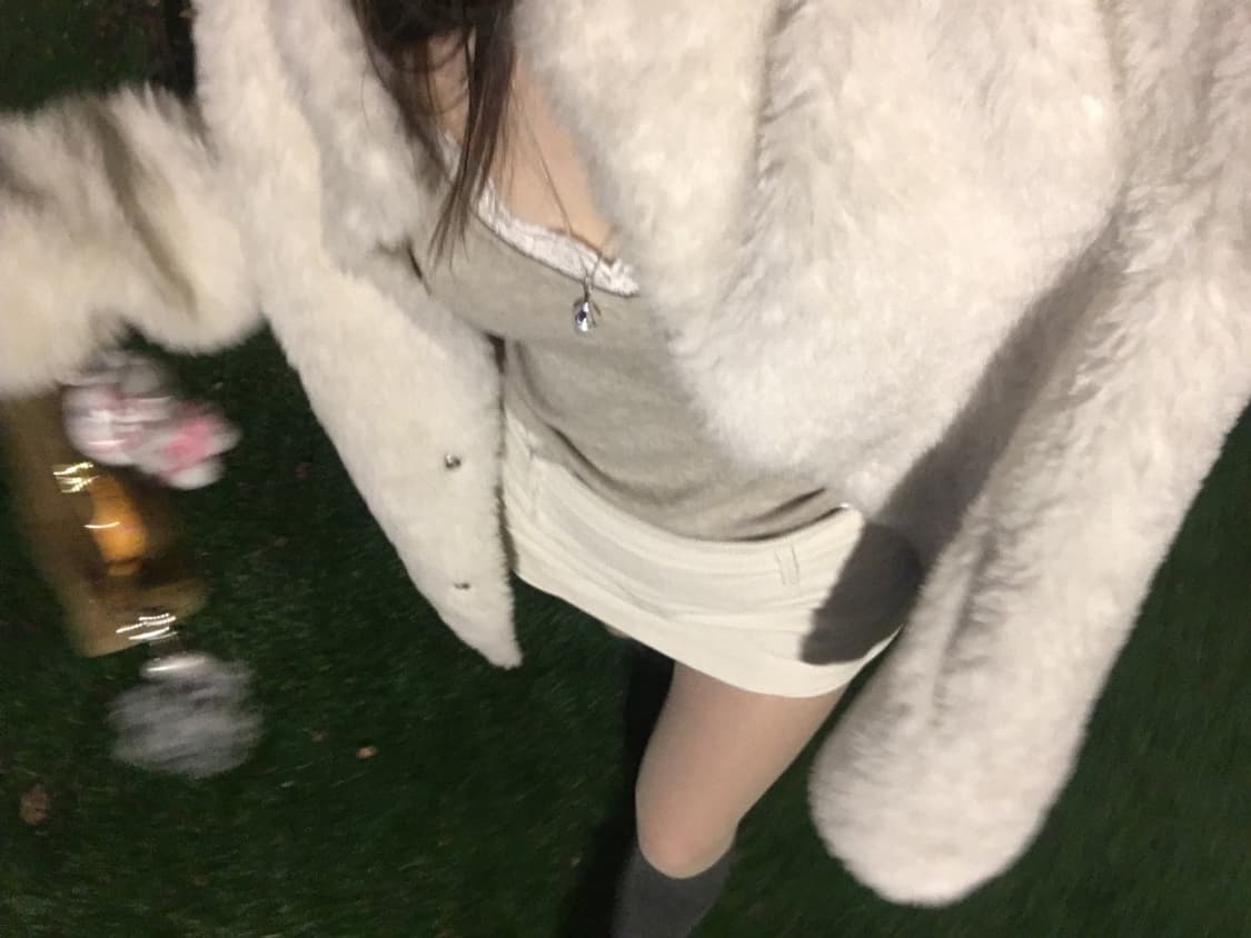 아워캐비넷 새상품 purin 레이스 슬리브리스 oatmeal 상품이미지4