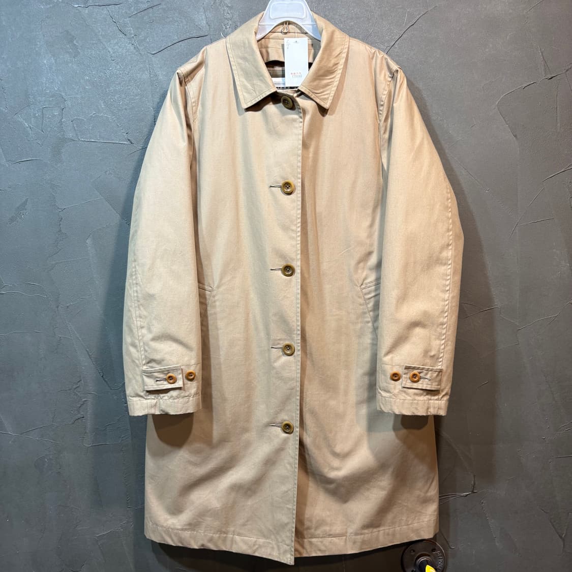 [S] margaret Howell 마가렛 호웰 베이지 코트 상품이미지1