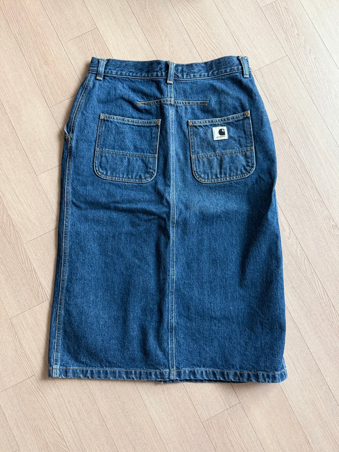 칼하트 데님 스커트 상품이미지3