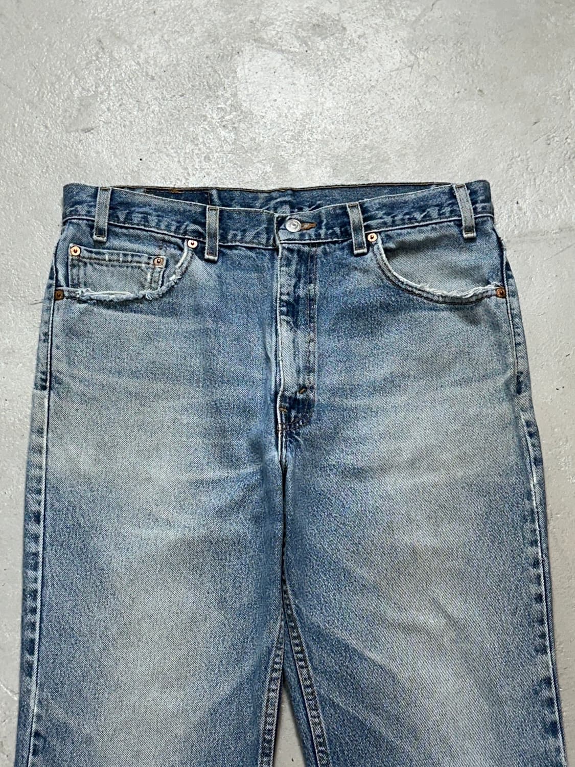 90's USA Made 리바이스 517 부츠컷 플레어진 상품이미지5