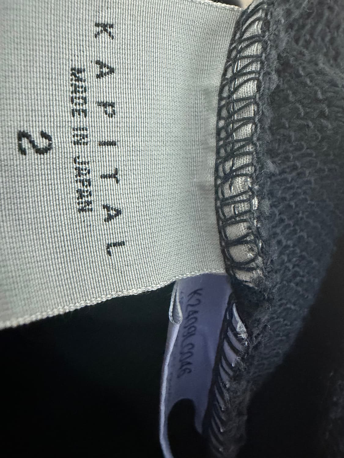 캐피탈 후드티 검정 2사이즈 상품이미지3