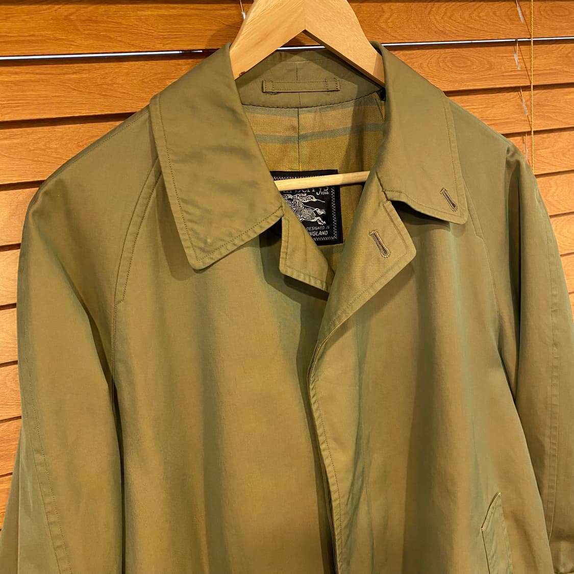 90‘s Burberry 레인 코트 상품이미지5