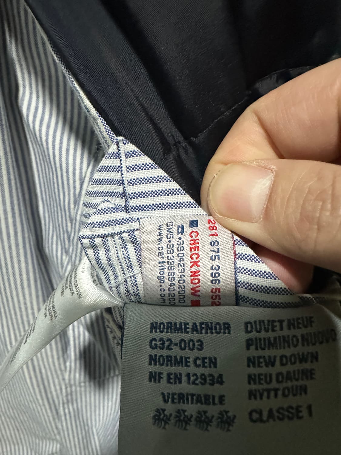 몽클레어 감마블루 패딩블레이져2사이즈 상품이미지5